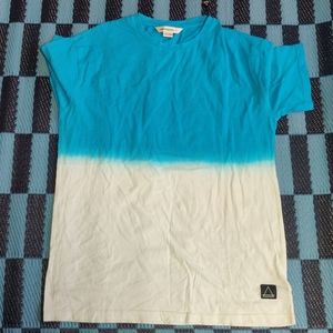 Elevenparis blue dip dye T-shirt Medium